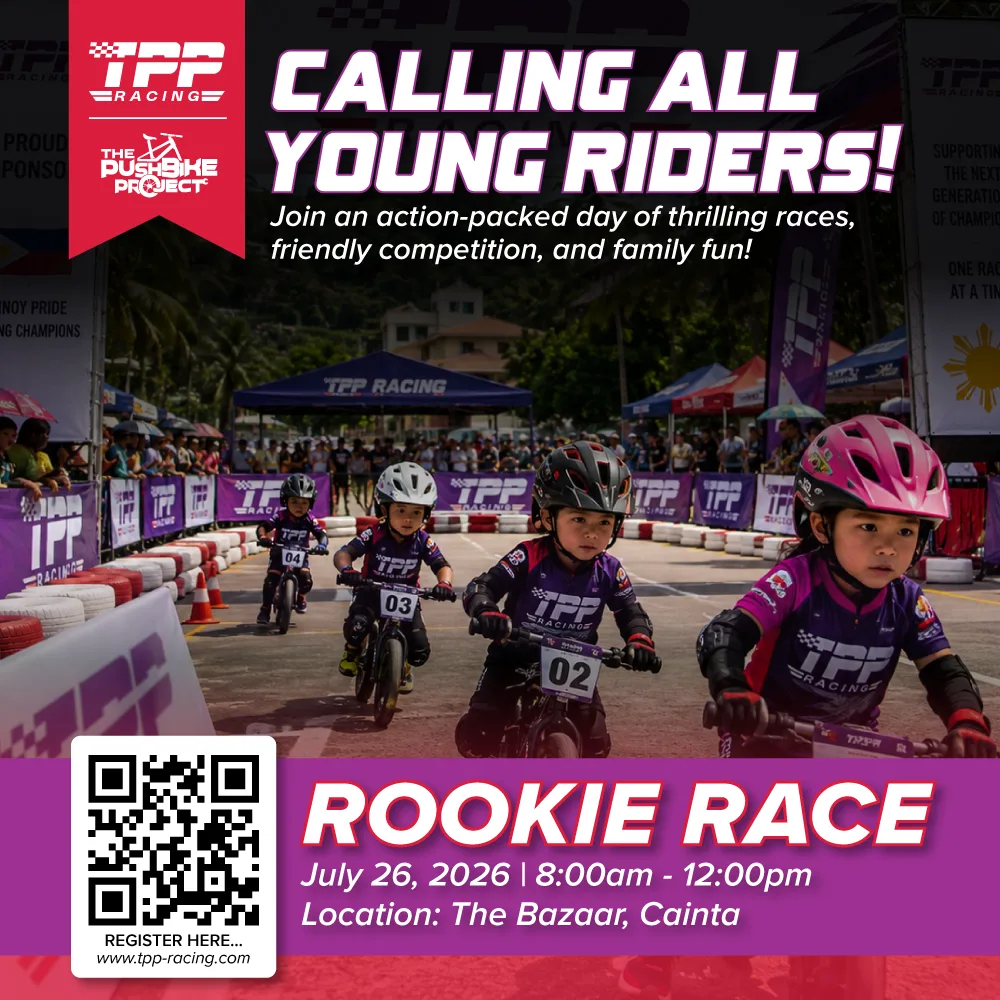 TPP Racing rookie race poster